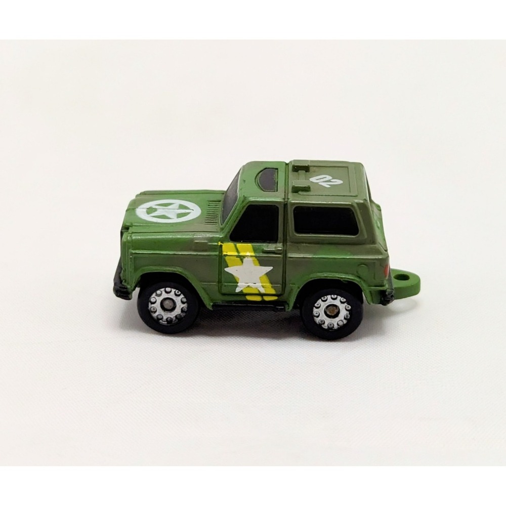 1989 Galoob Micro Machines Green Army Chevy Blazor 4x4